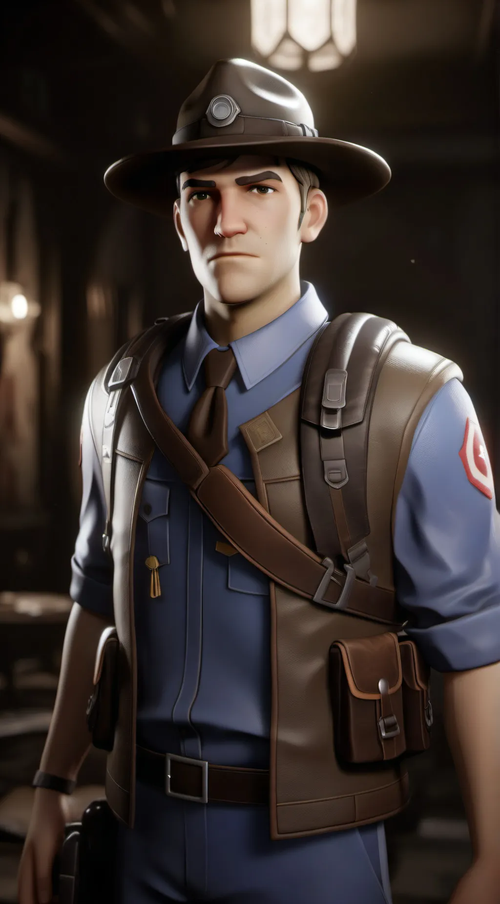 ai character: sniper background