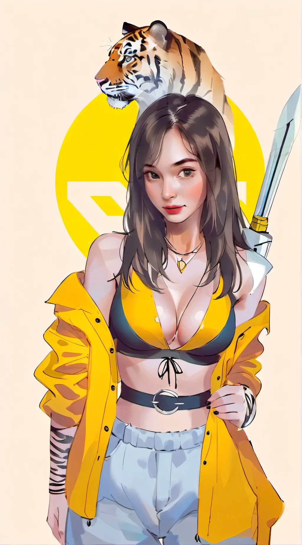 ai character: Elisa background