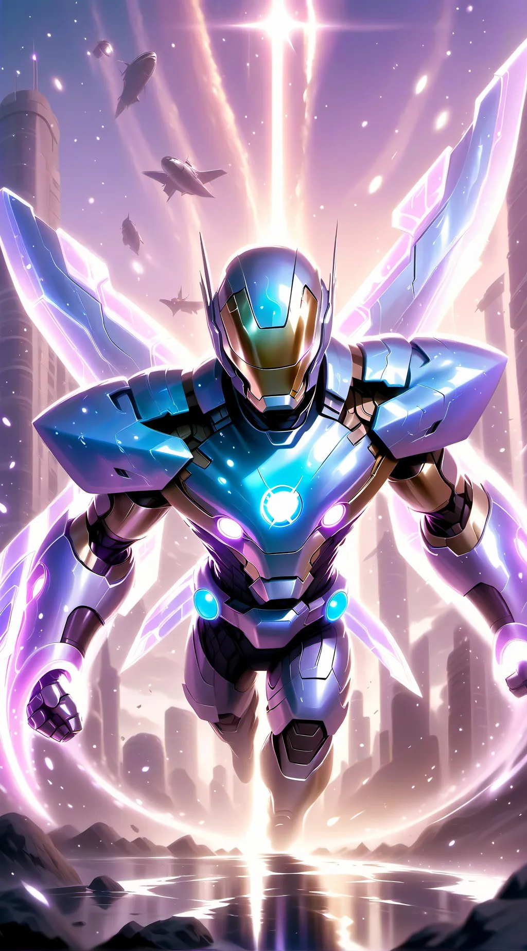 ai character: the Avengers  background