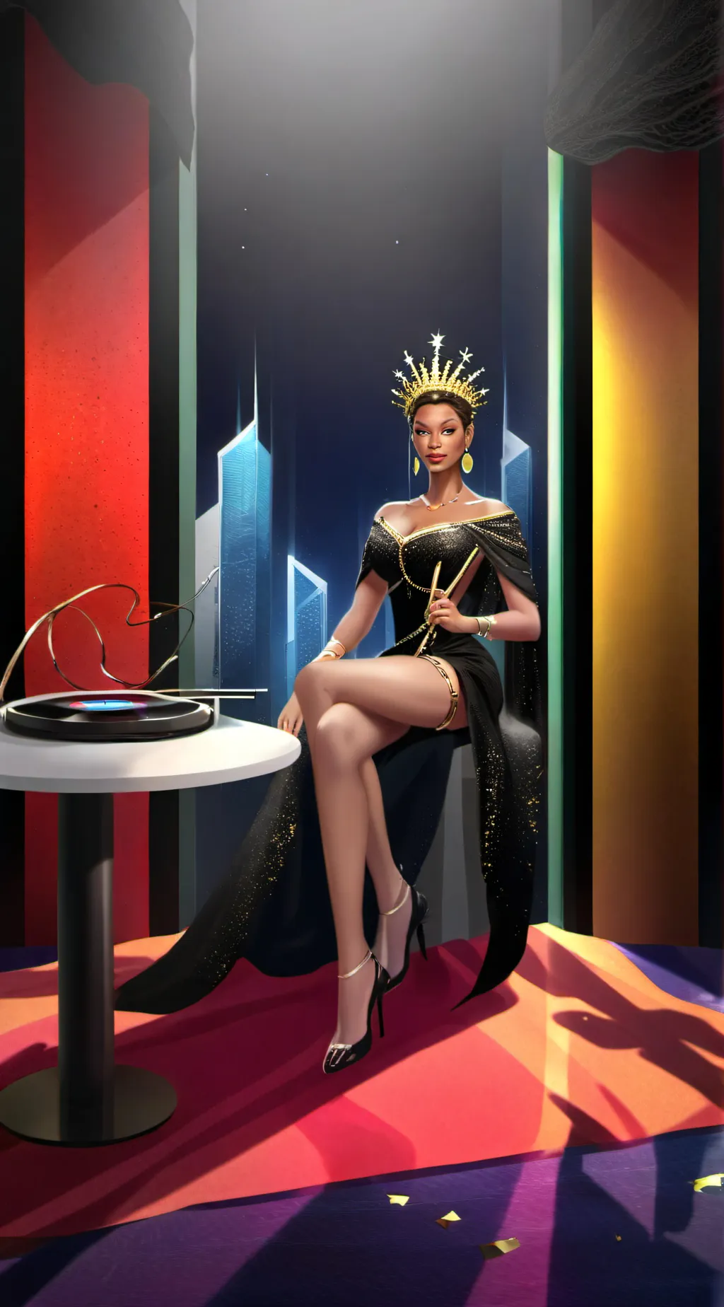 ai character: Pick me background