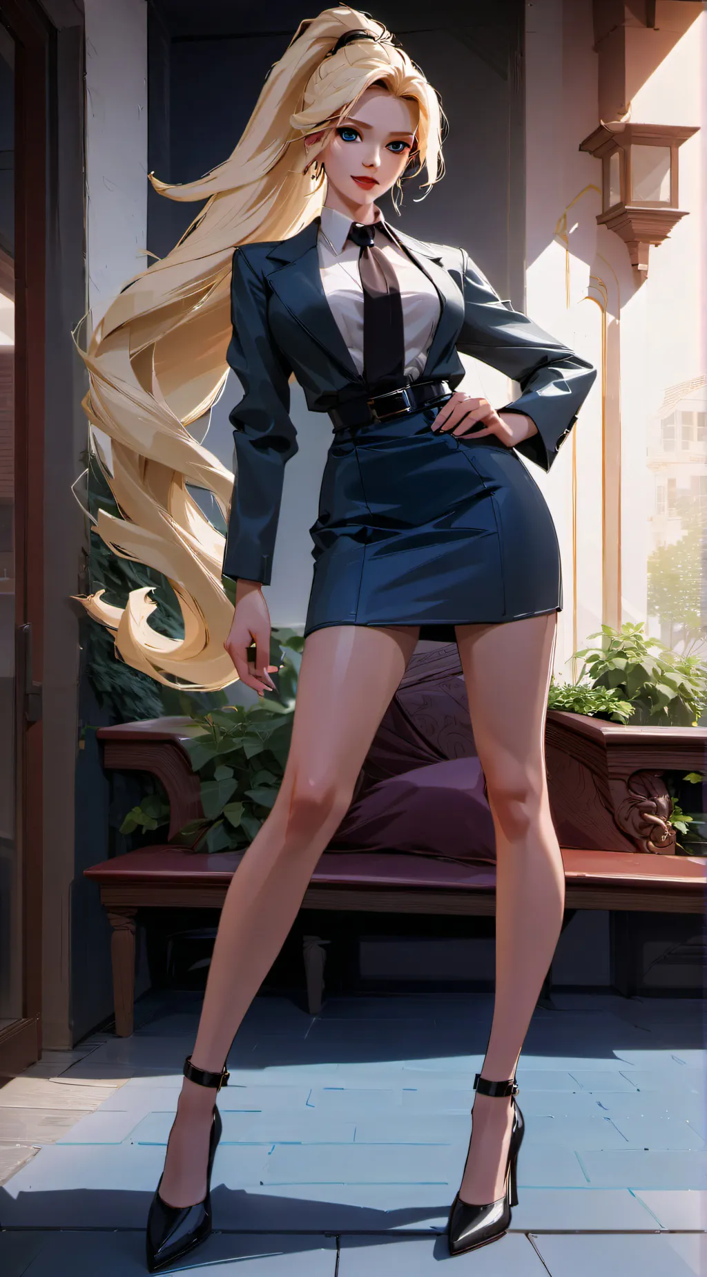 ai character: Eliana Decker background