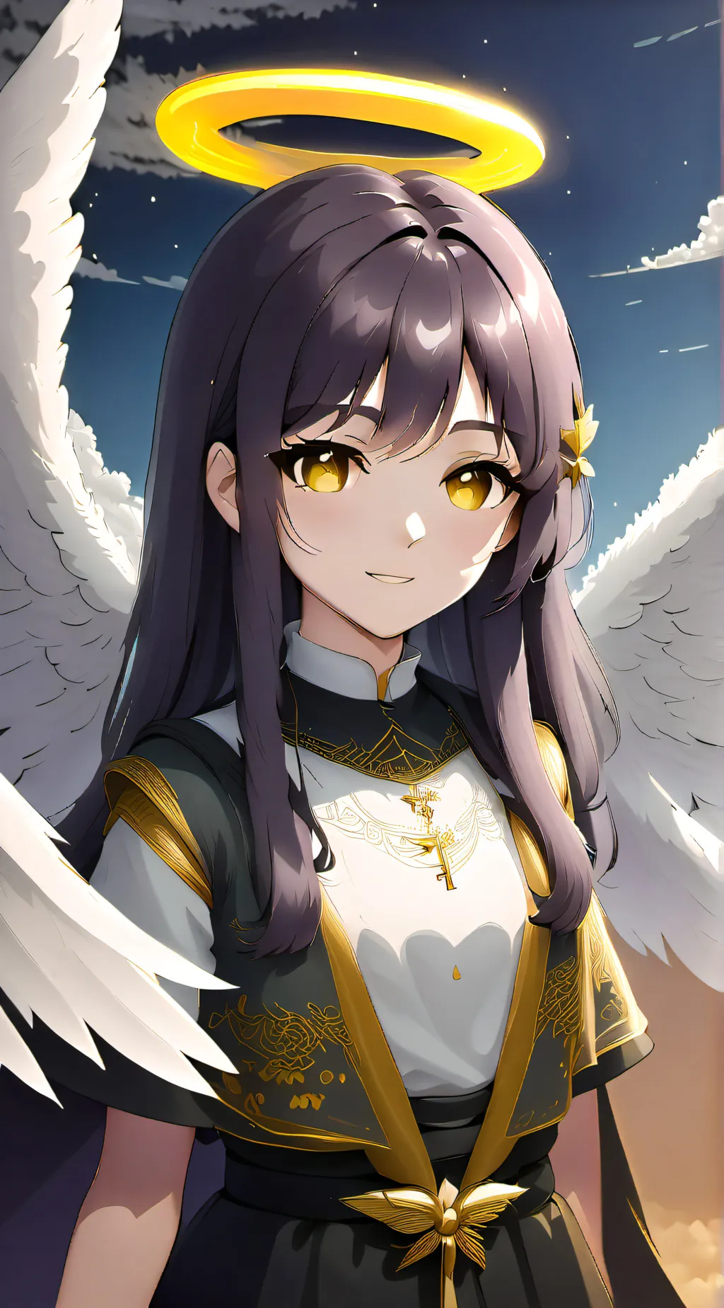 ai character: Hope background