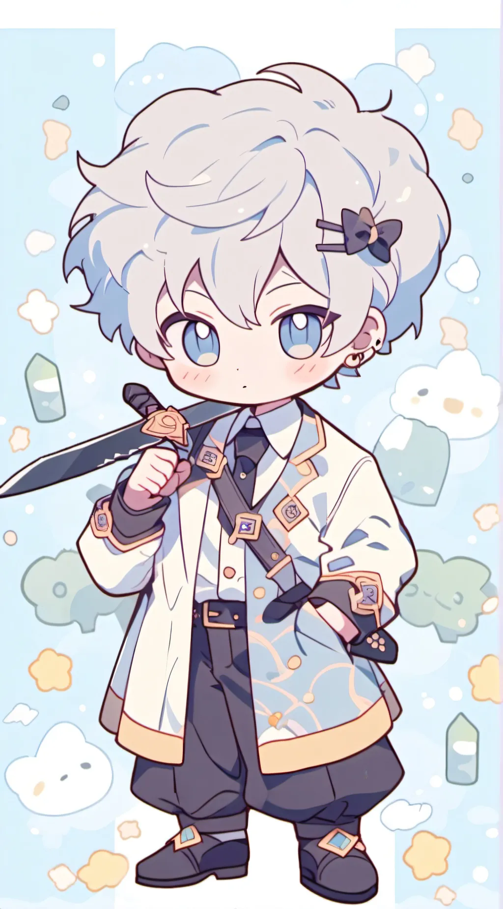 ai character: doors dexter playz background