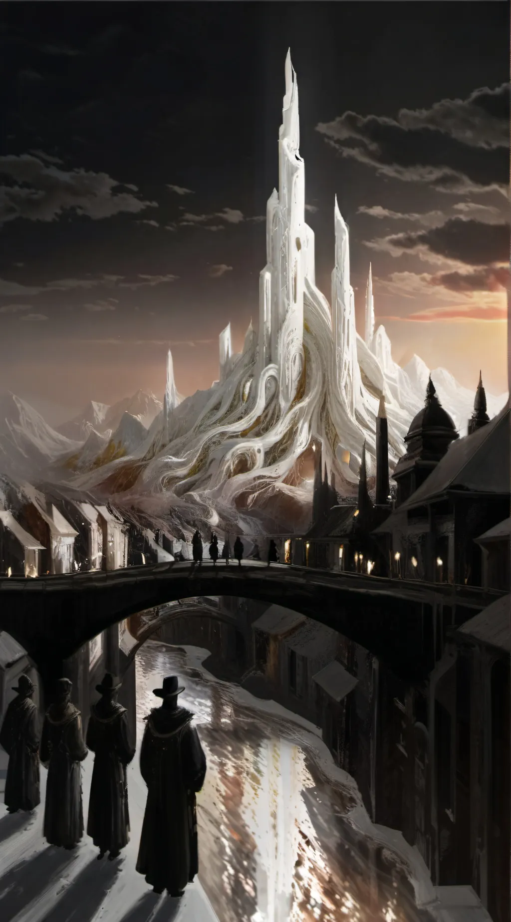 ai character: The mist background