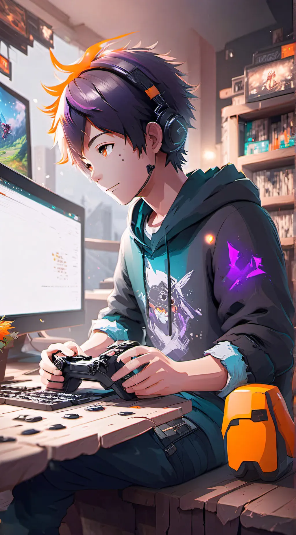 ai character: Roy background