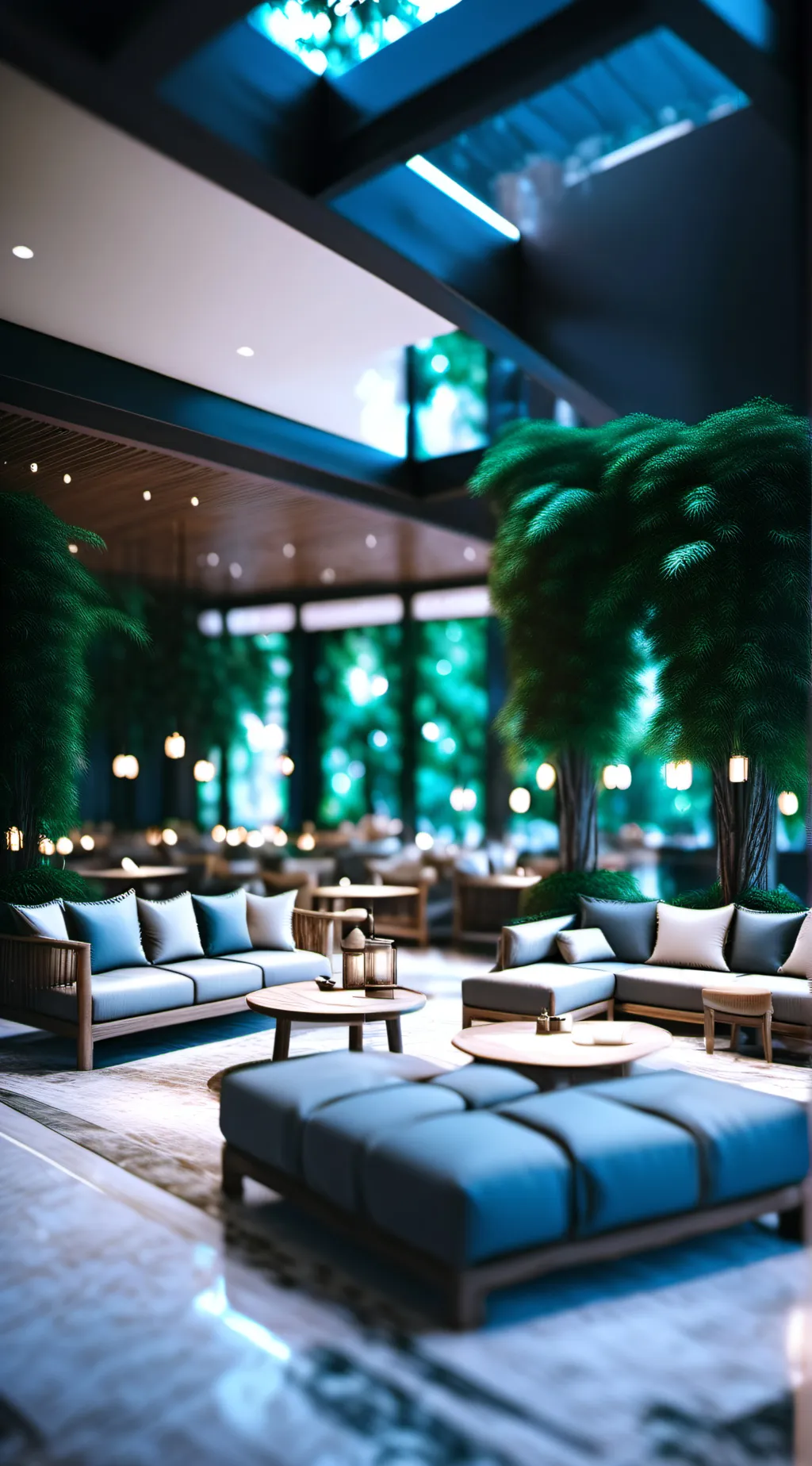ai character: Luxurious Hotel background