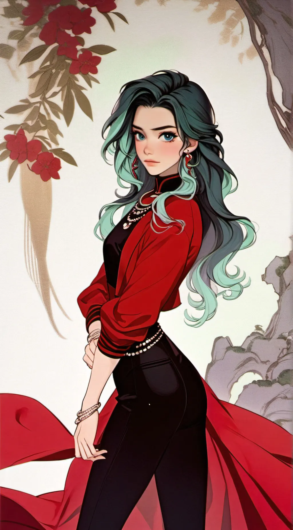 ai character: Cassandra  background