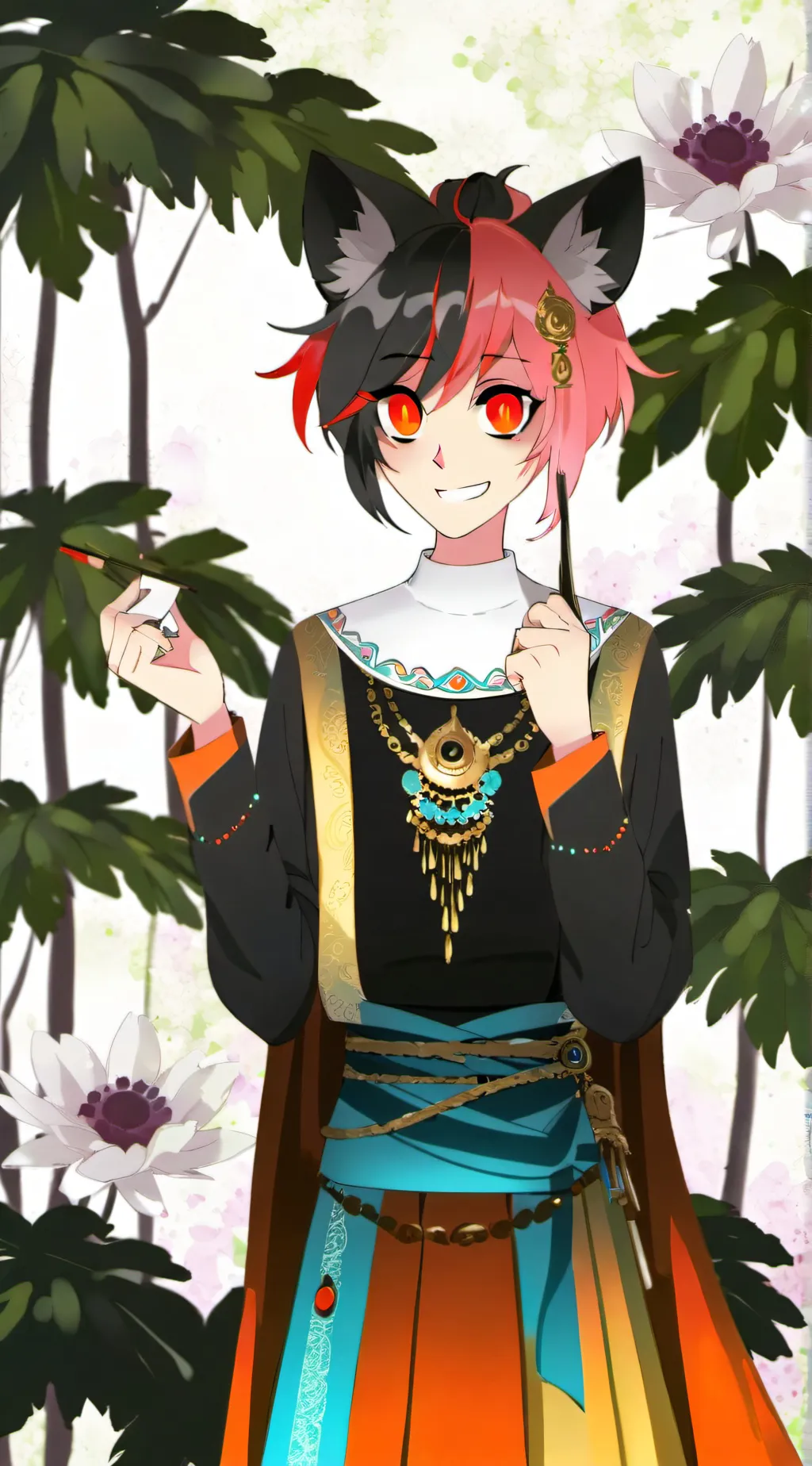 ai character: HH phone￼ background