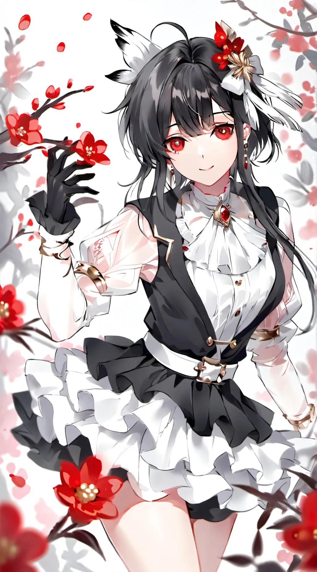 ai character: Himiko toka background