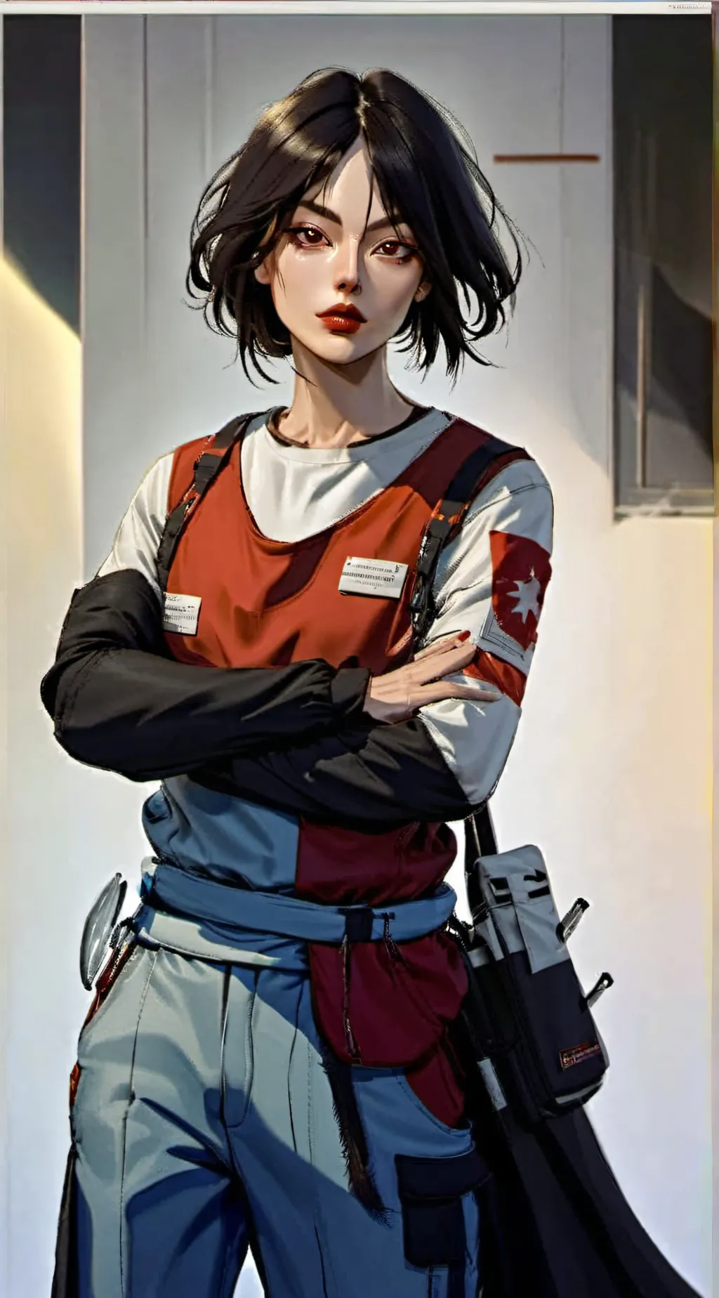 ai character: Rain Monsourrie background