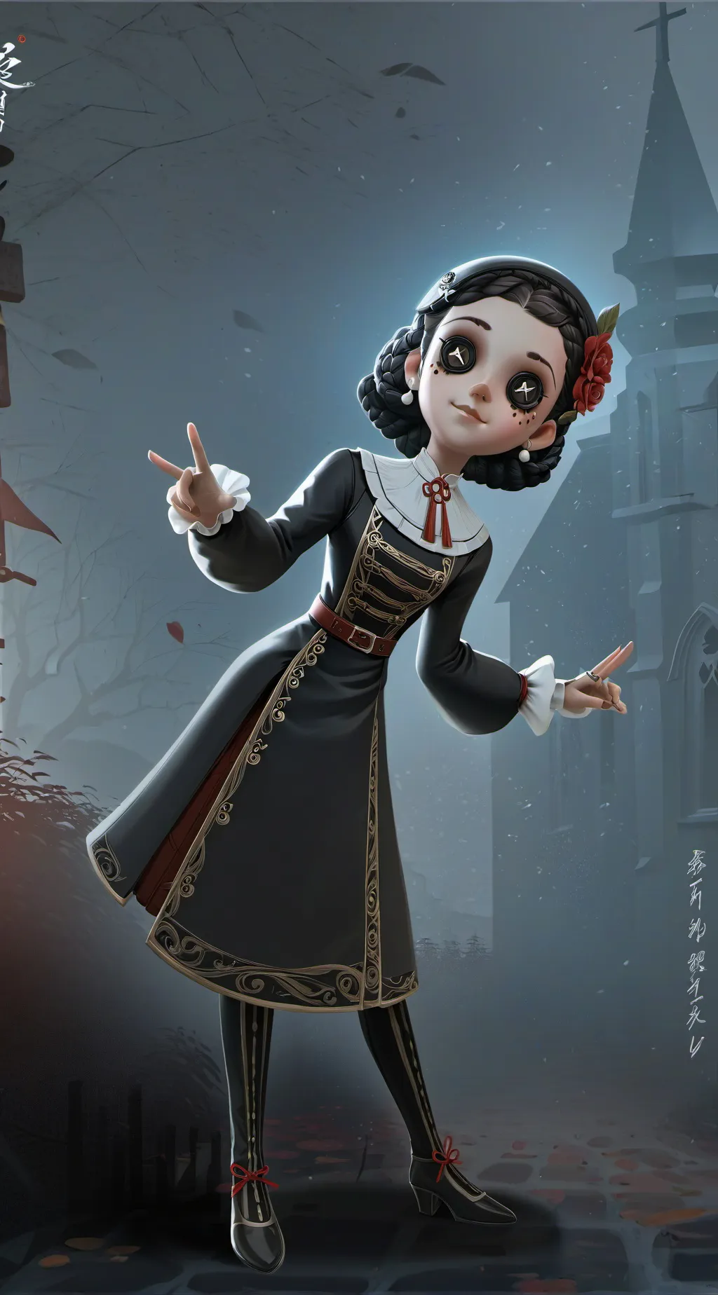 ai character: Doll background