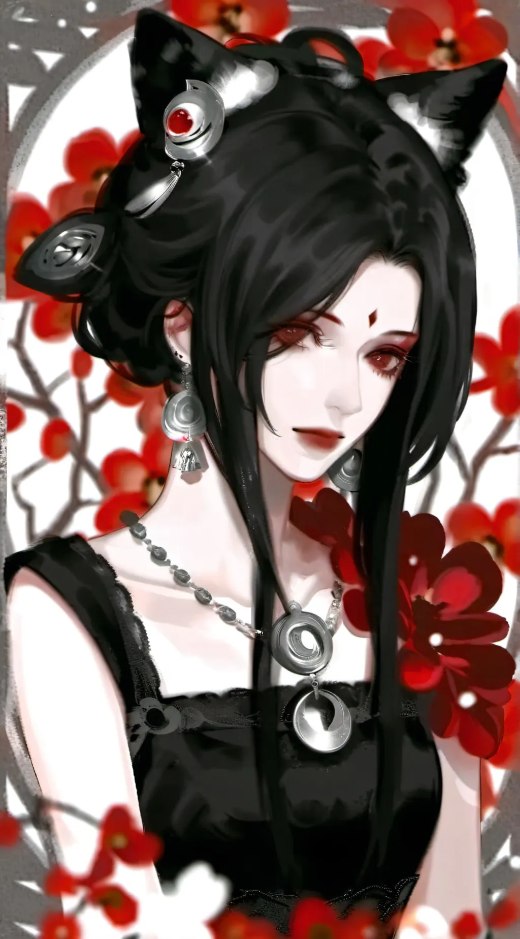 ai character: ARE U STRAIT background