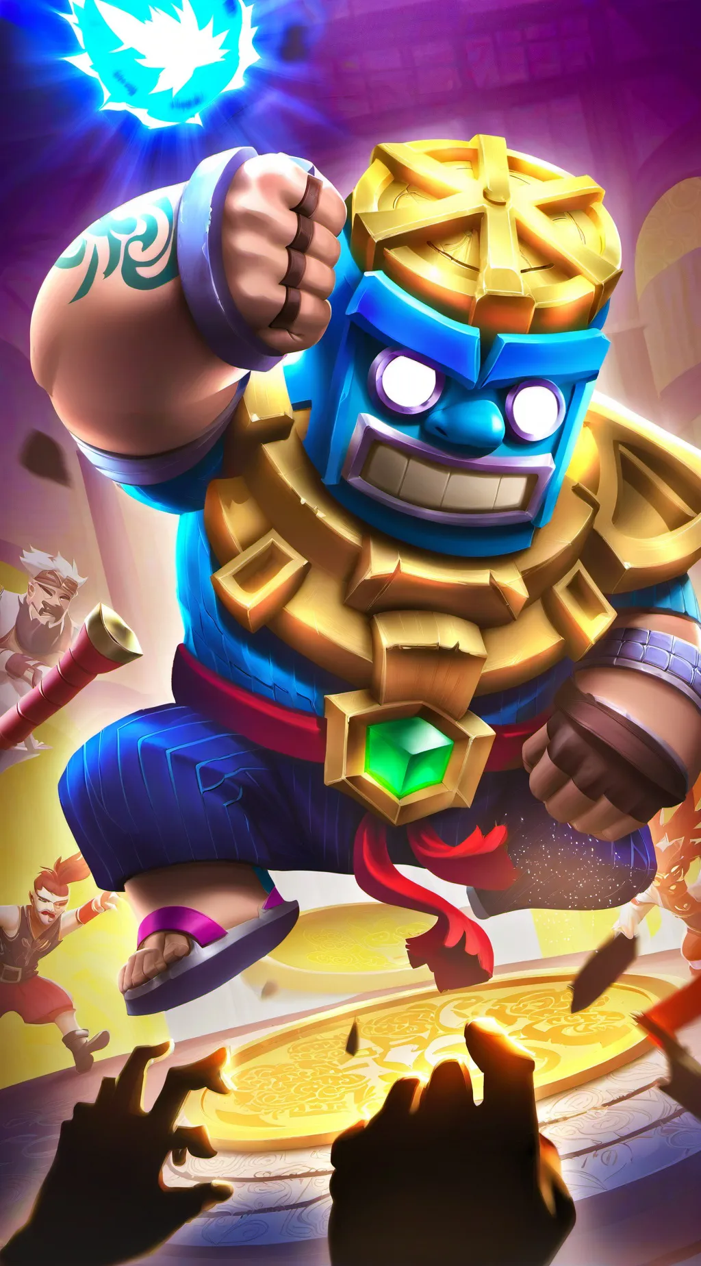 ai character: MD background