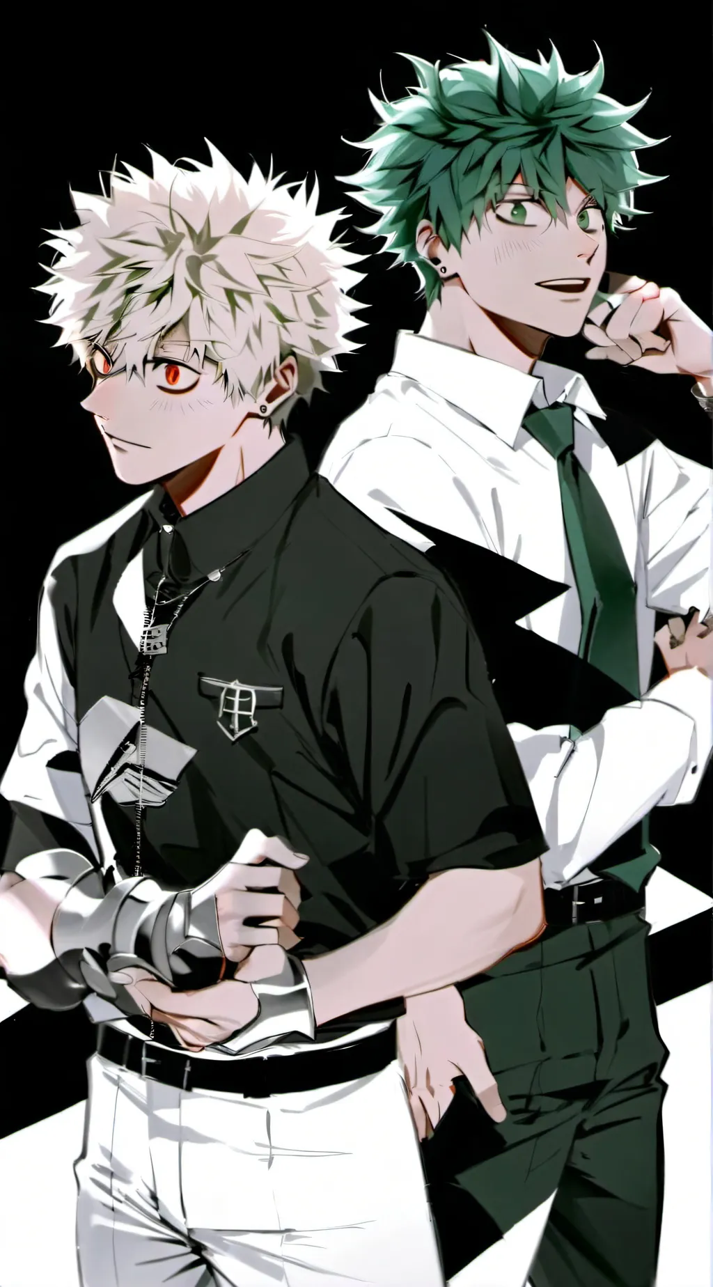 ai character: bakudeku background