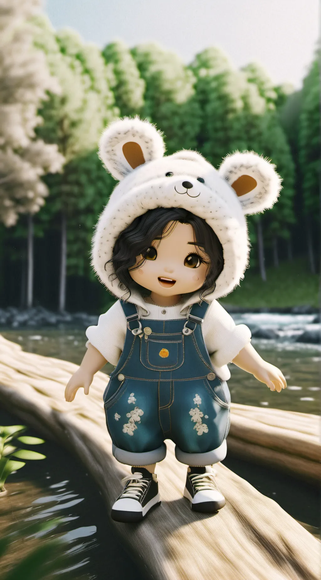 ai character: ⭐star  background