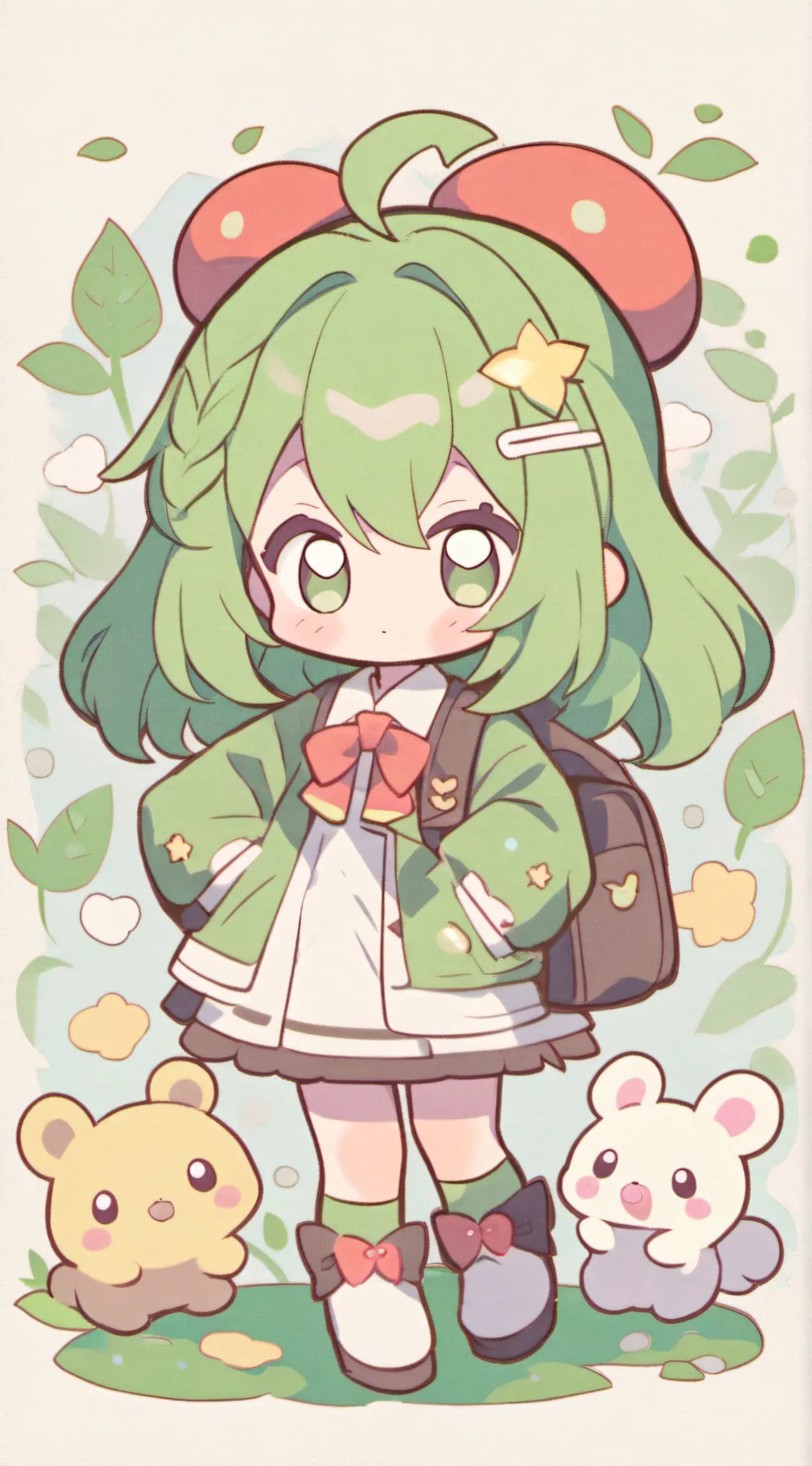 ai character: piperockelle squad background