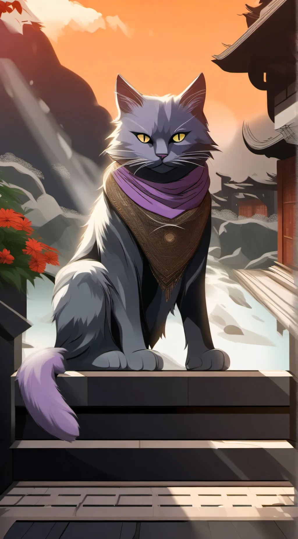 ai character: Horror critters background