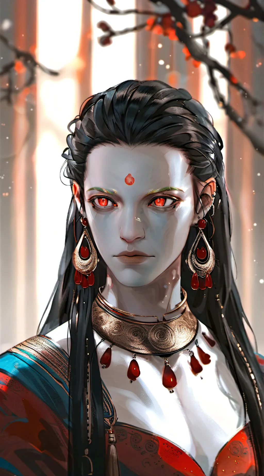 ai character: avatar  background