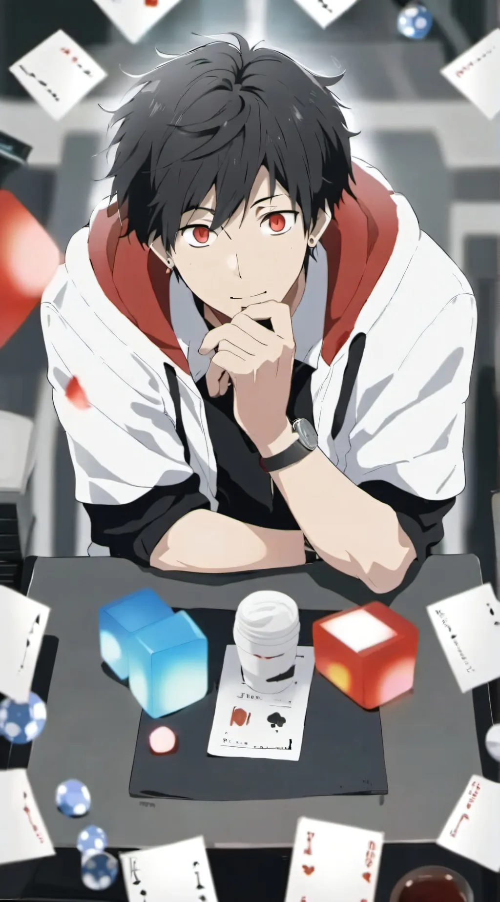 ai character: CLASS 1A background