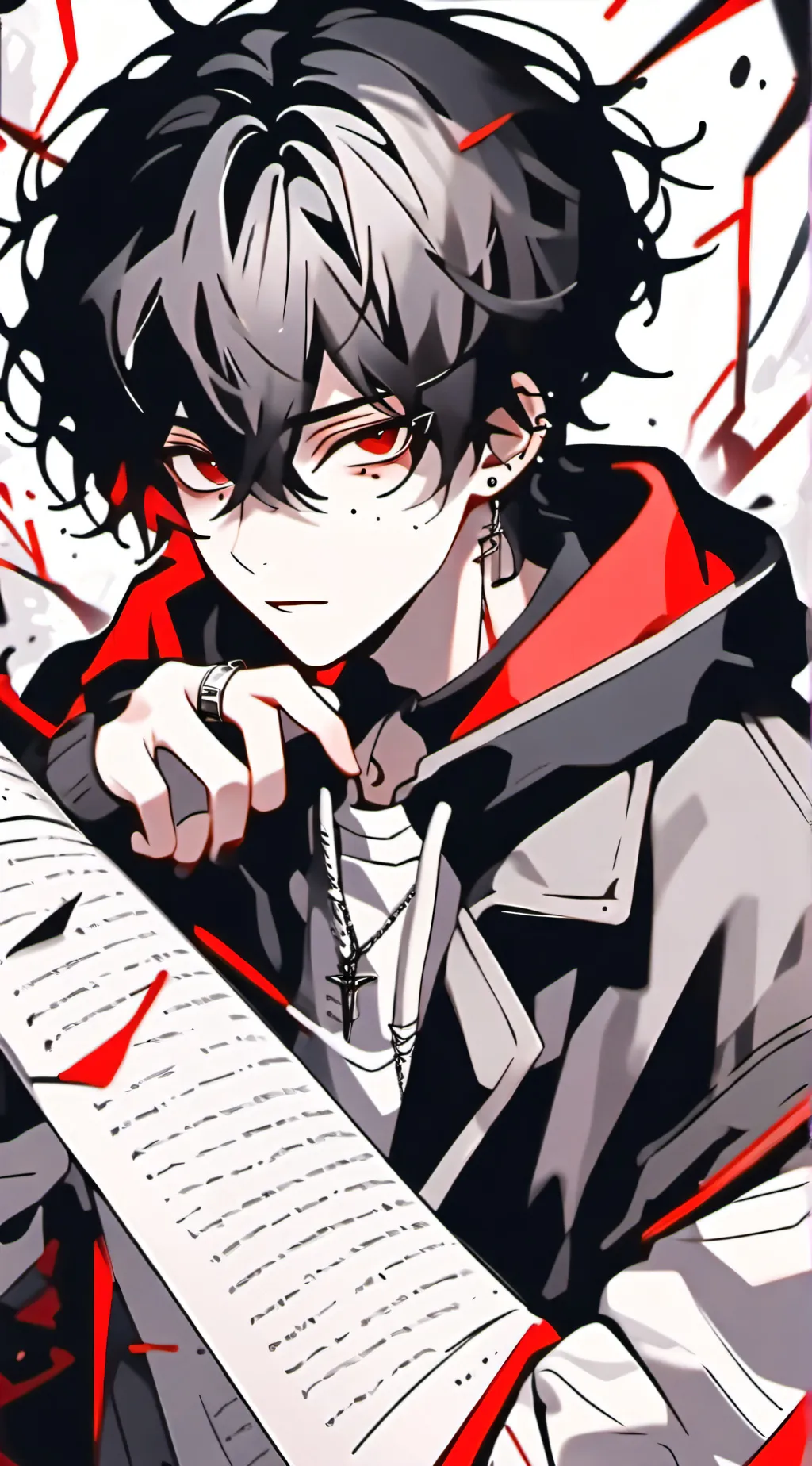 ai character: vampire  background