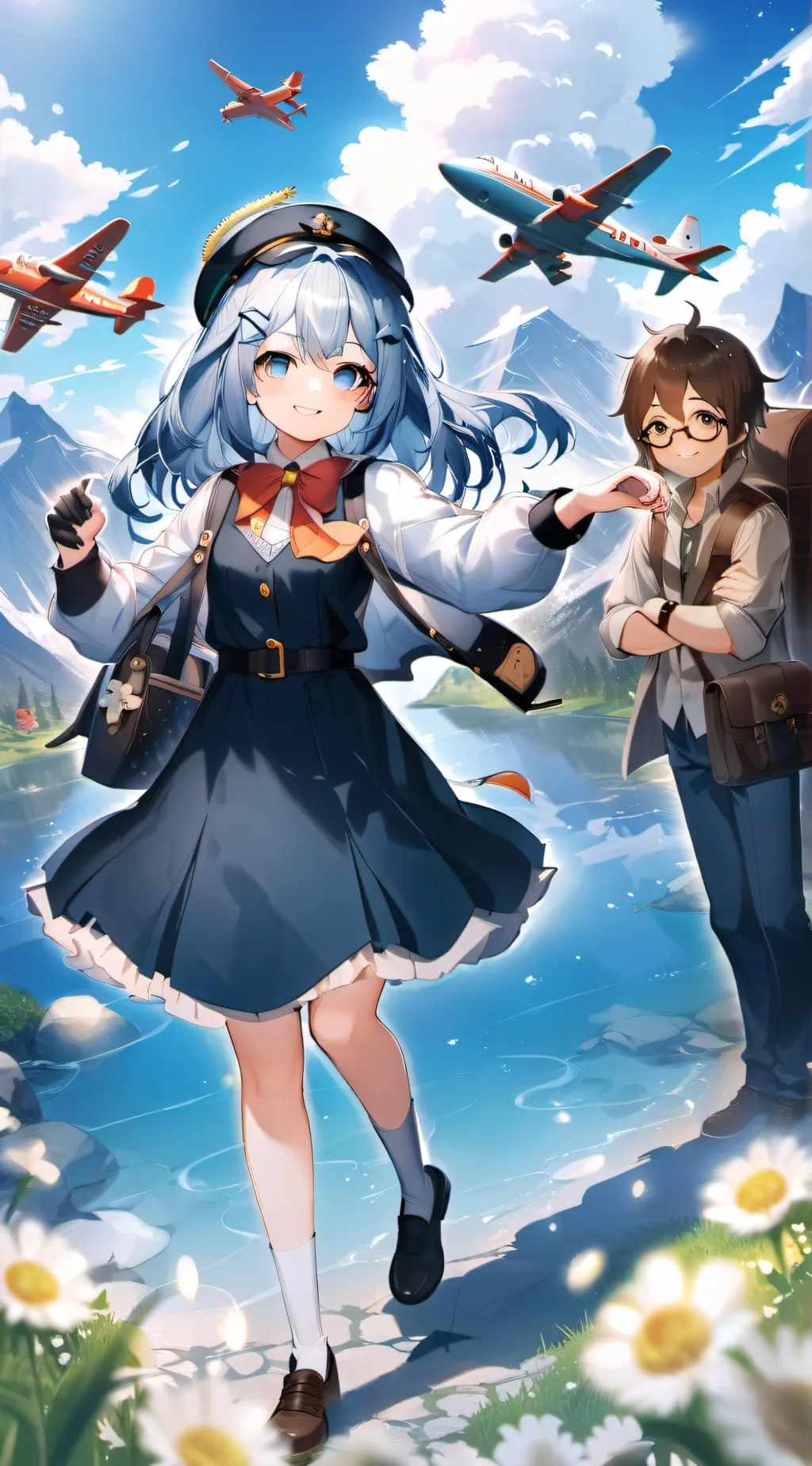 ai character: Sophia Lockheart background