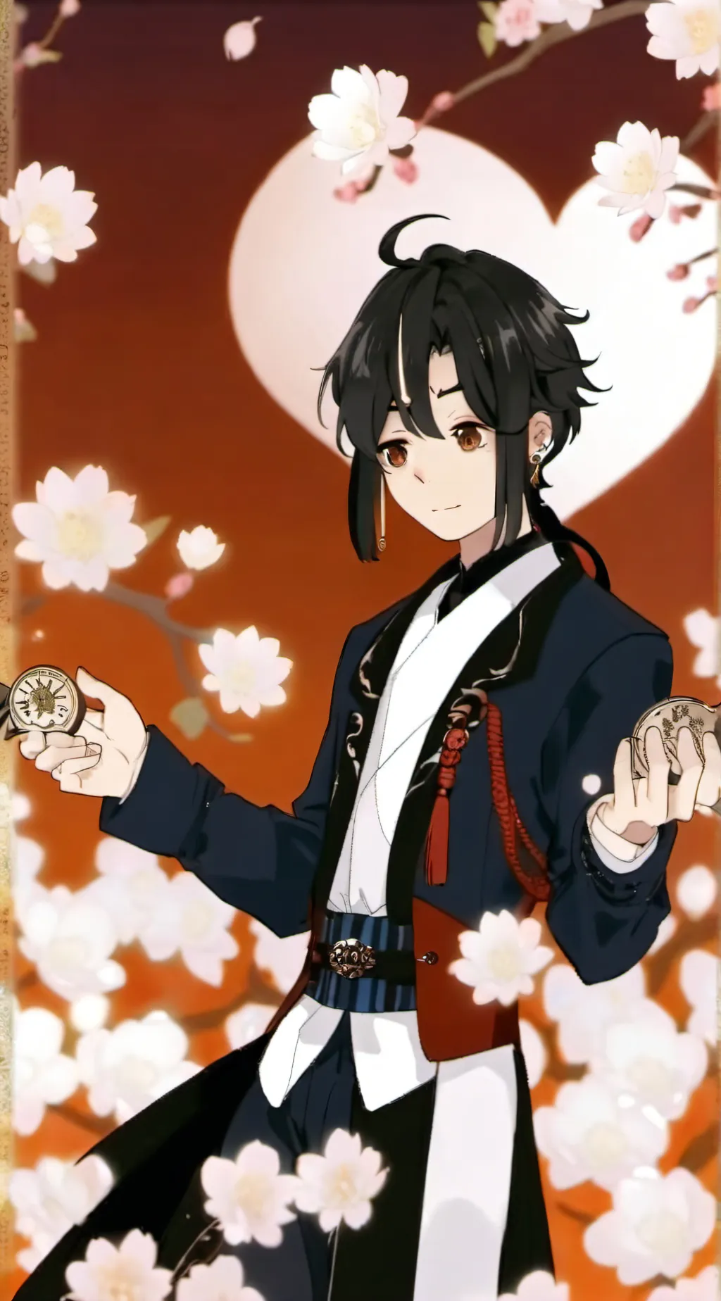 ai character: Gender versionHero background