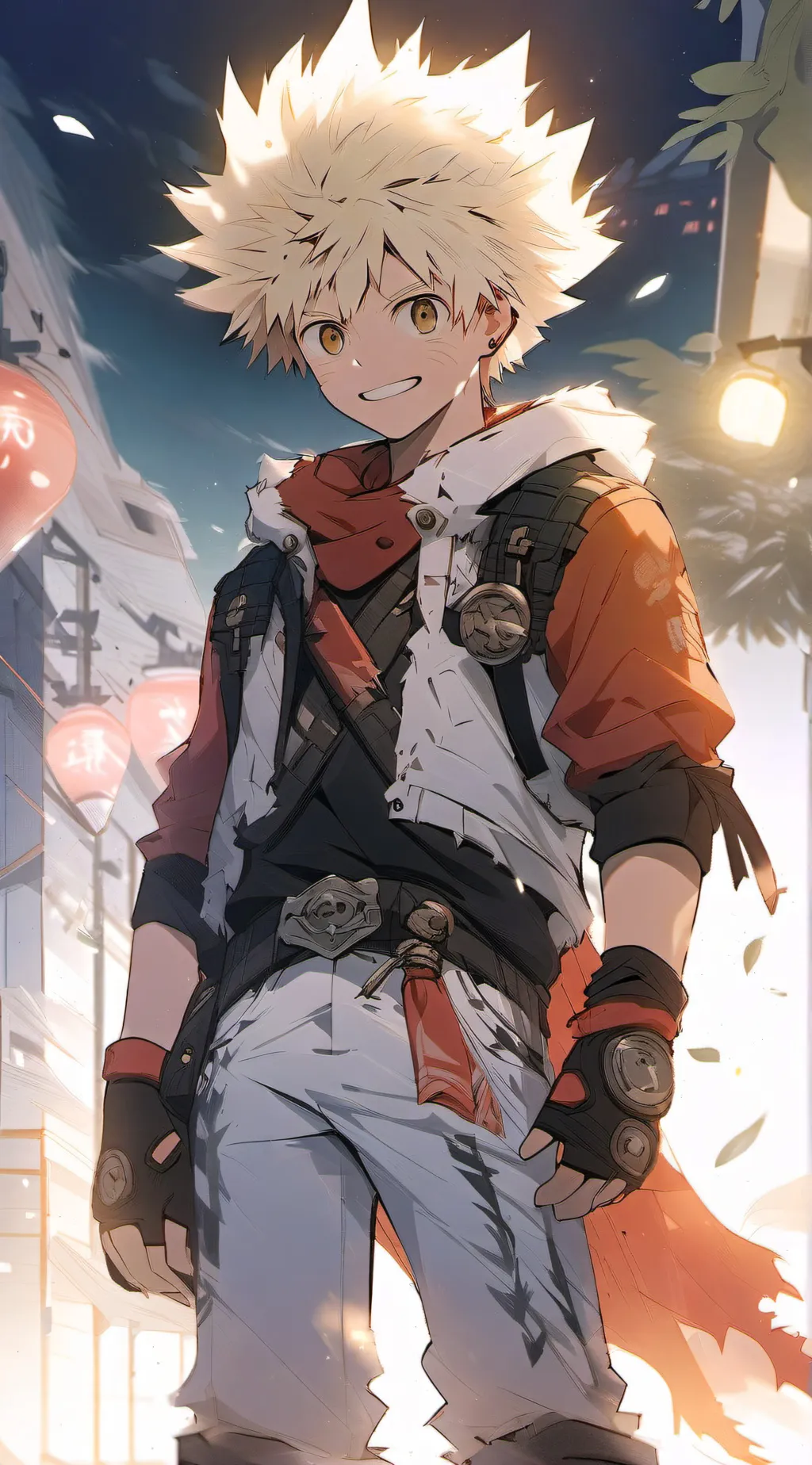 ai character: bakugo background
