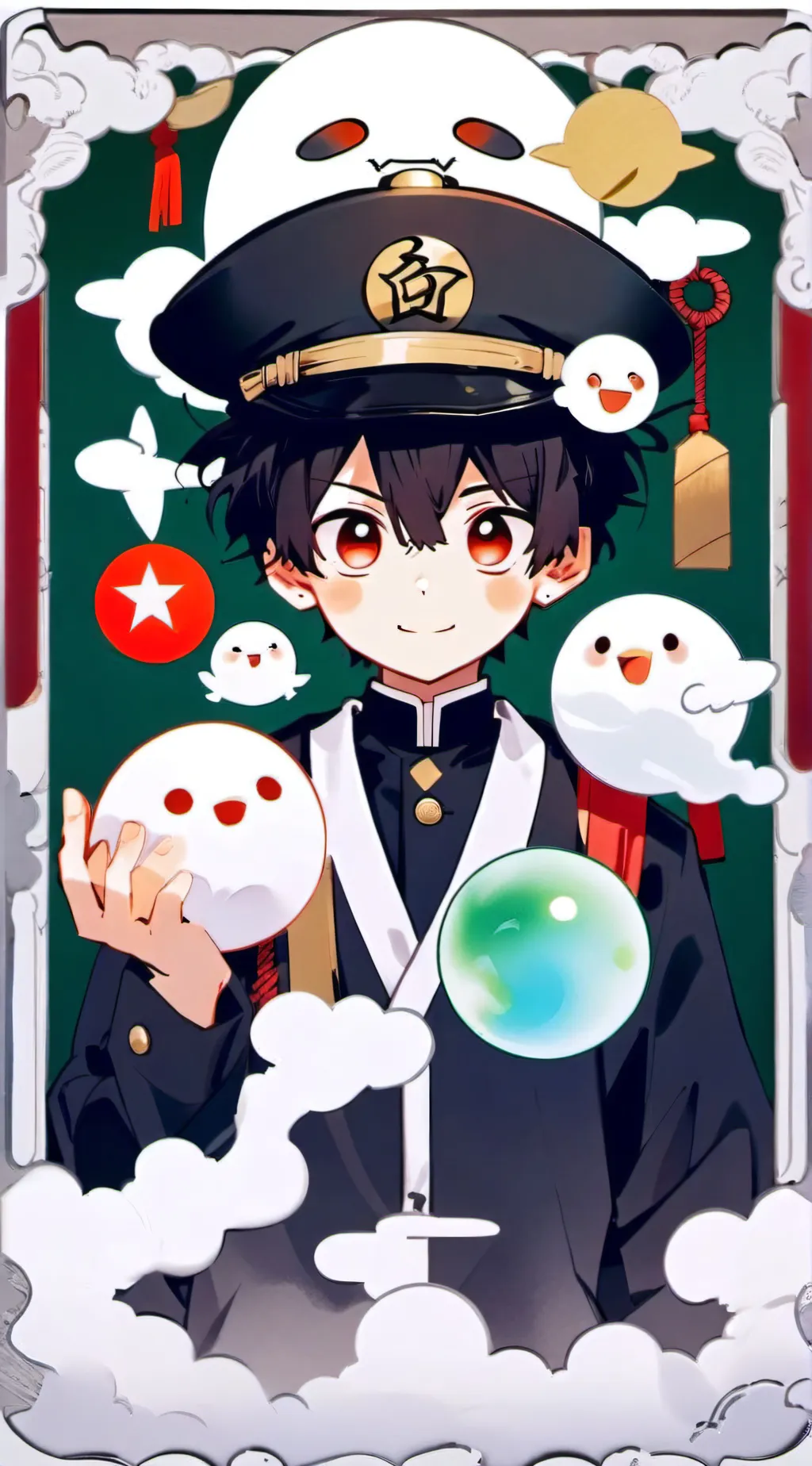 ai character: Hanako-kun  background