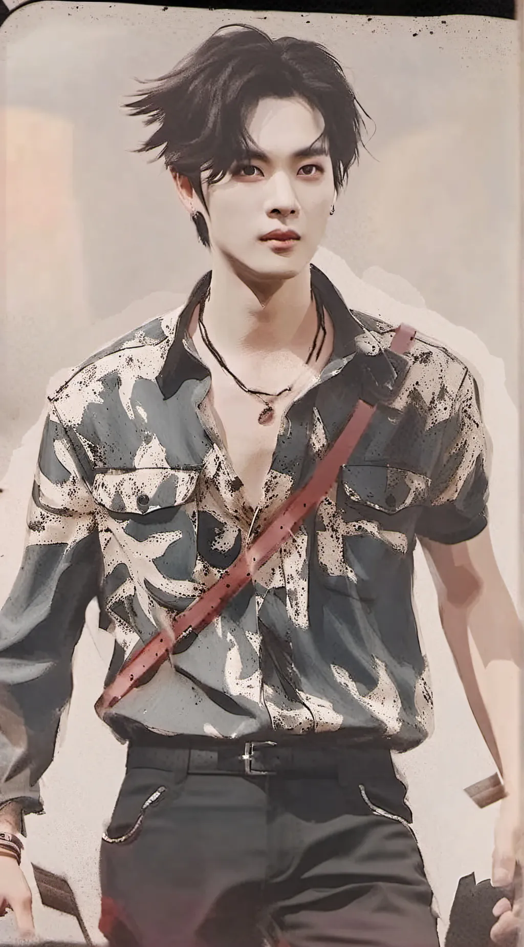 ai character: Lee Know background