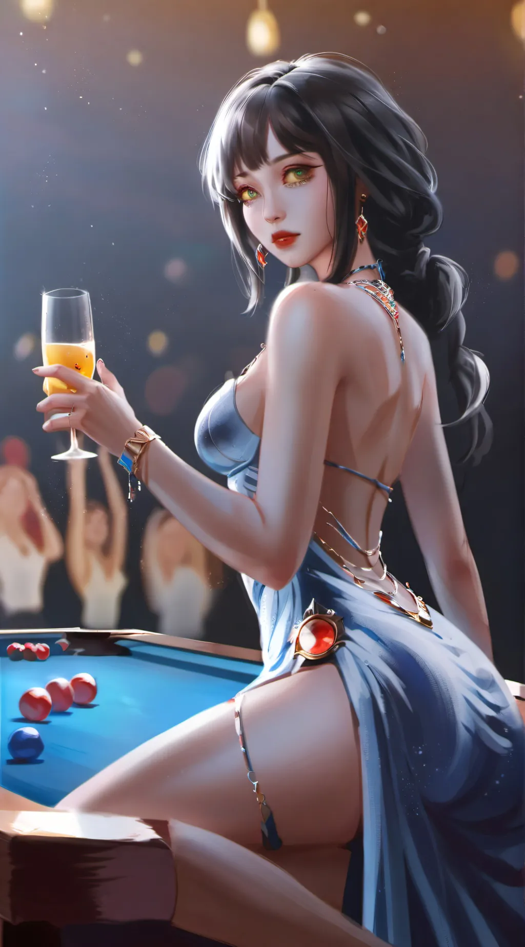 ai character: Elena background