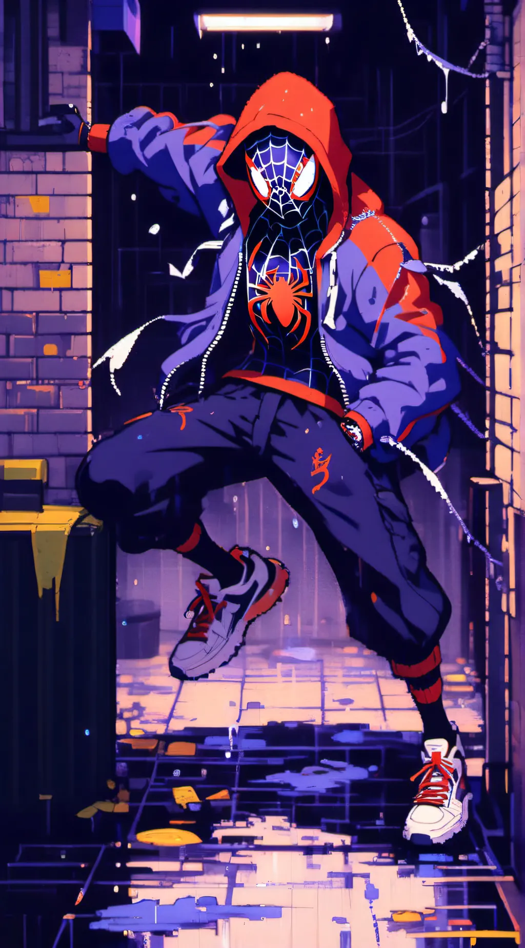 ai character: Miles Morales background