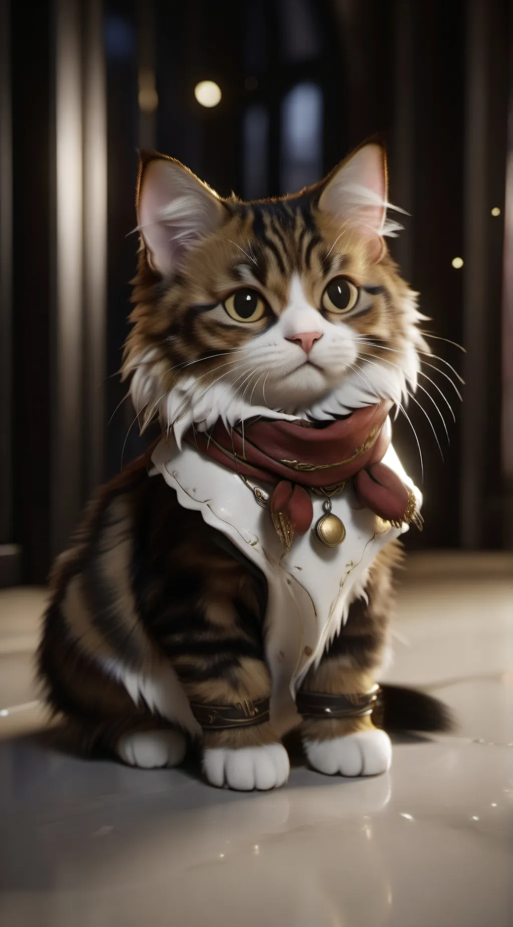 ai character: Kitty background