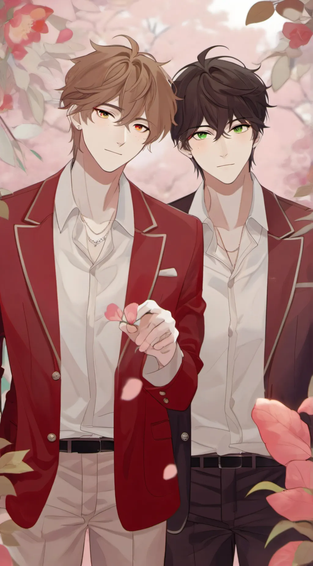 ai character: *~Chris & Alex~* background