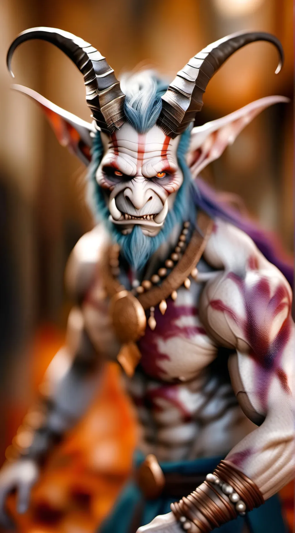 ai character: silver bokoblin background