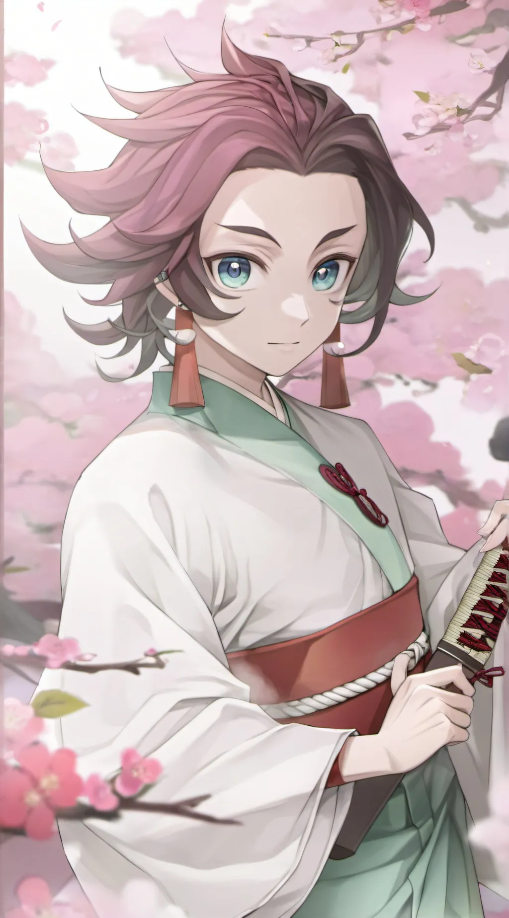 ai character: Hashira  background