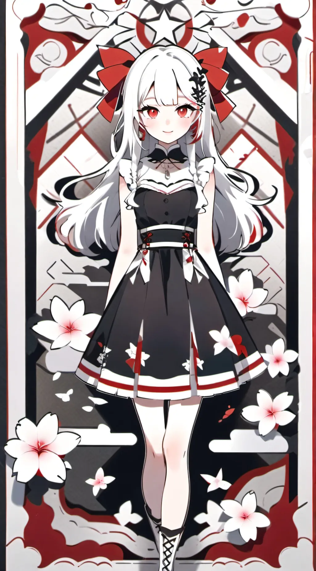 ai character: lily background