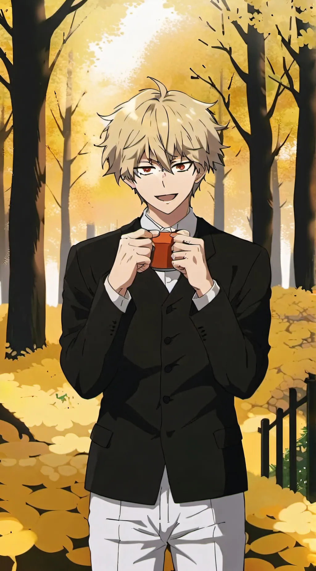 ai character: Bakugo Katsuki  background