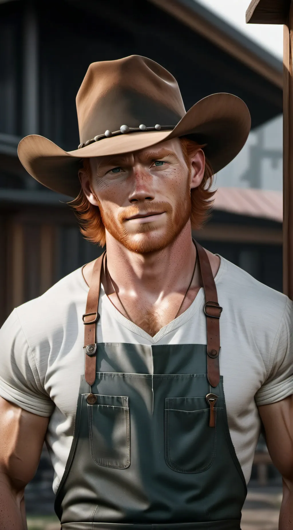 ai character: Chris  background