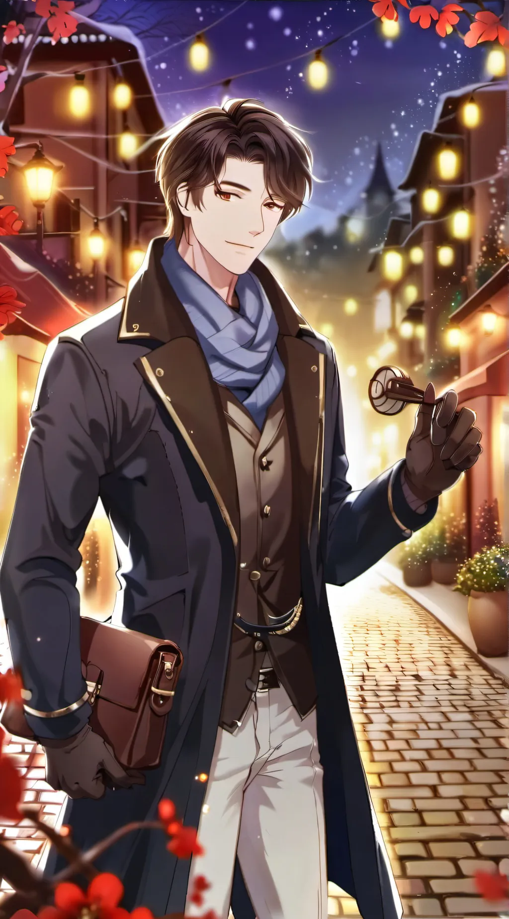 ai character: Leo background