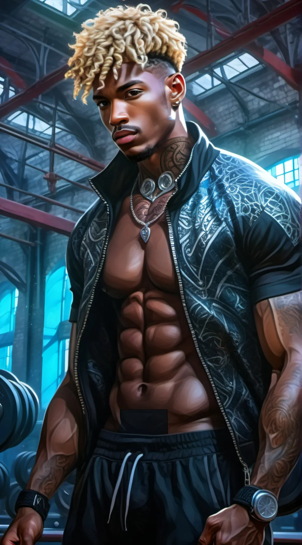ai character: Myel  background