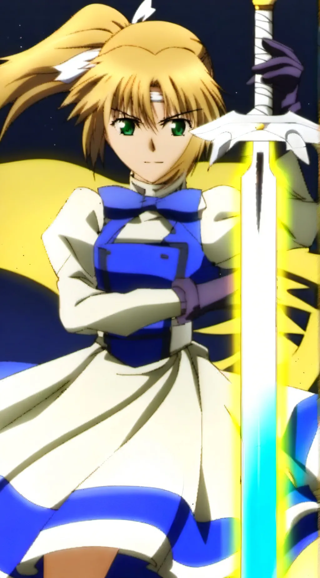 ai character: Saber  background