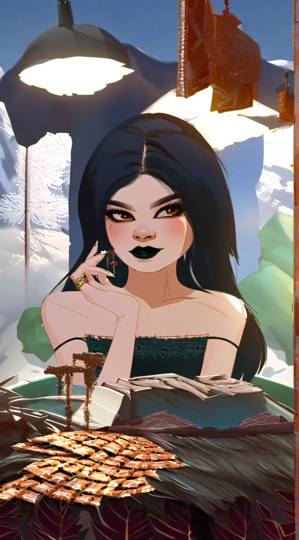 ai character: Lexi  background