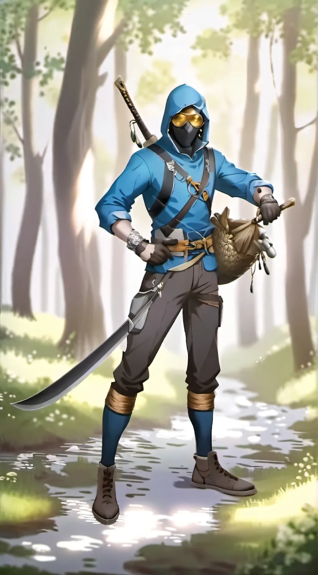 ai character: Advanced background