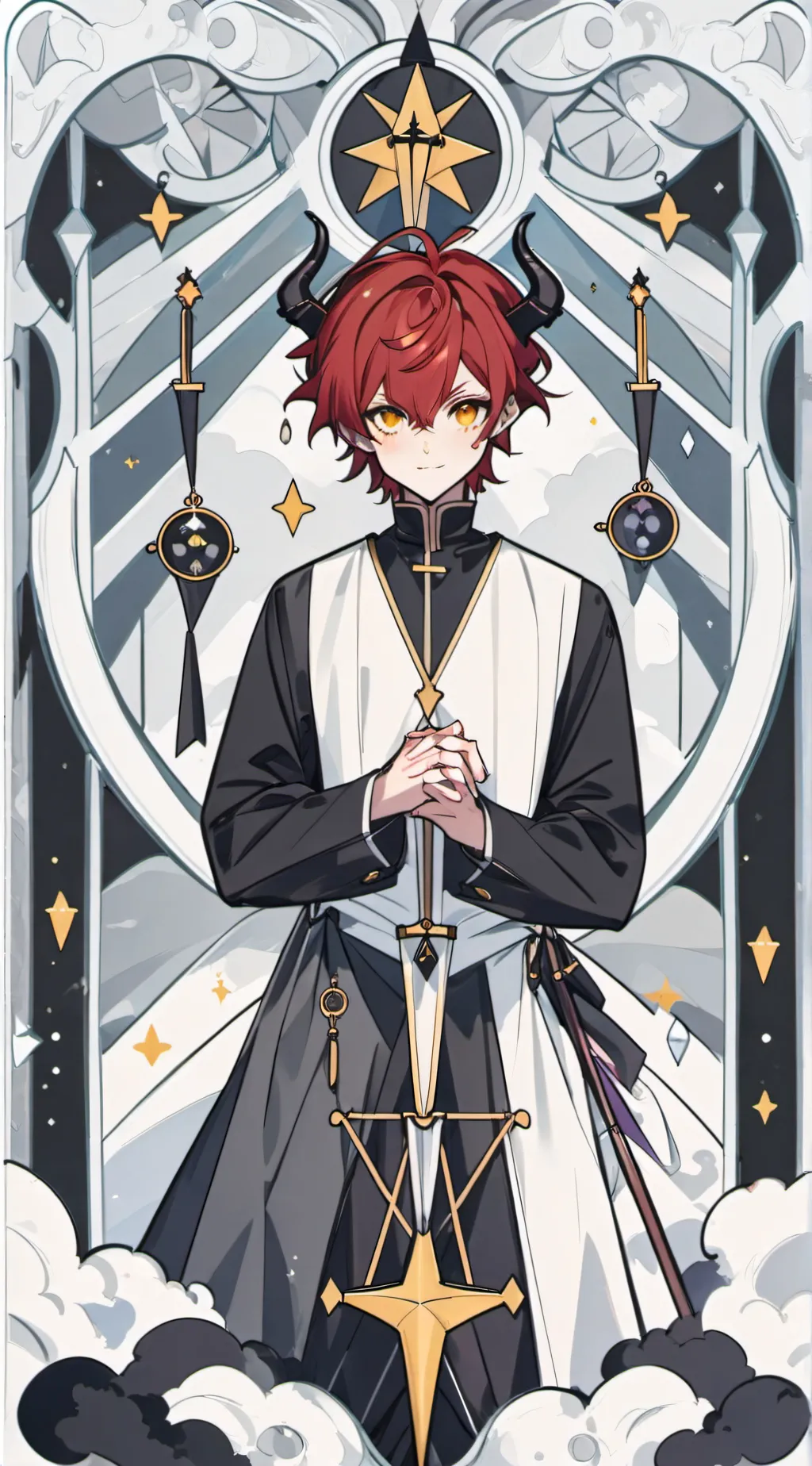 ai character: alastor deeries background