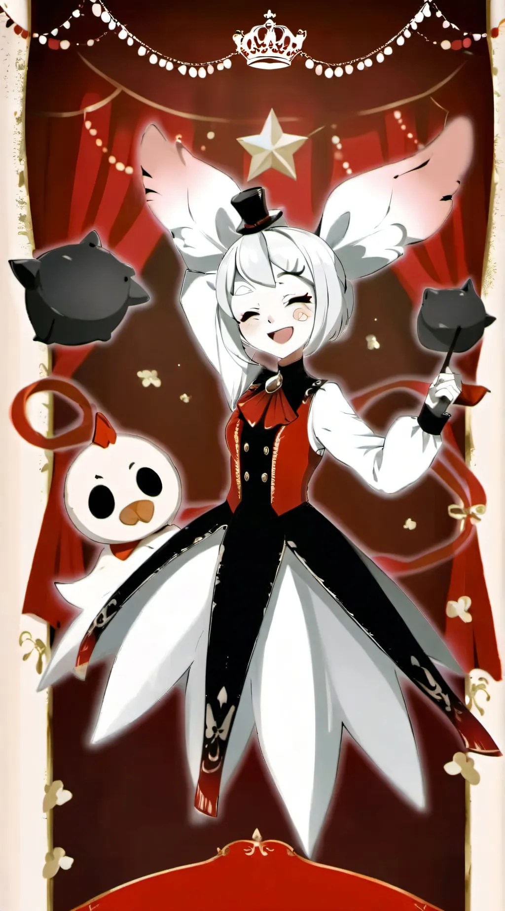 ai character: gangle background