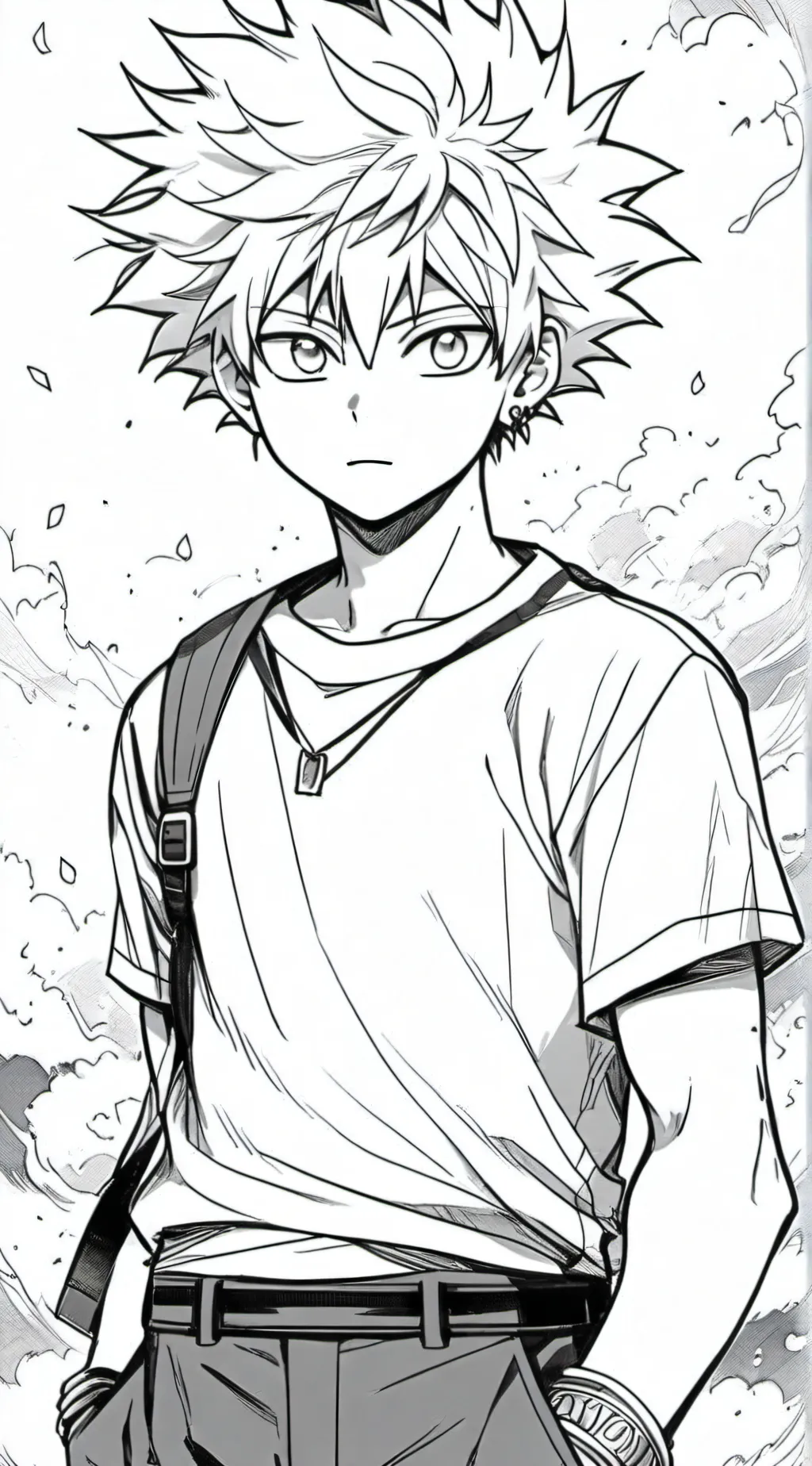 ai character: Bakugo background