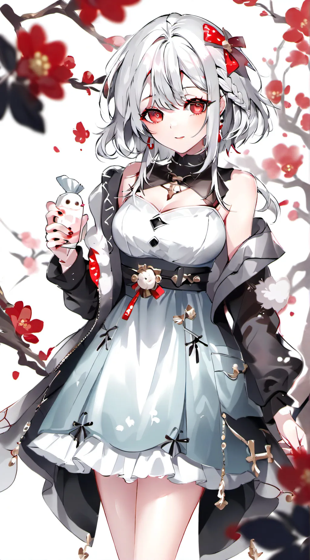 ai character: Sakura × akaza background