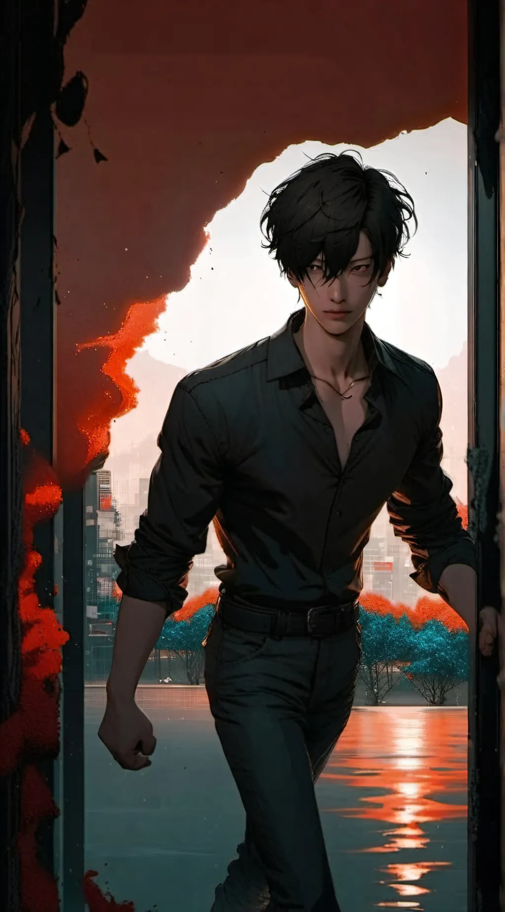 ai character: Xavier DeLuca background
