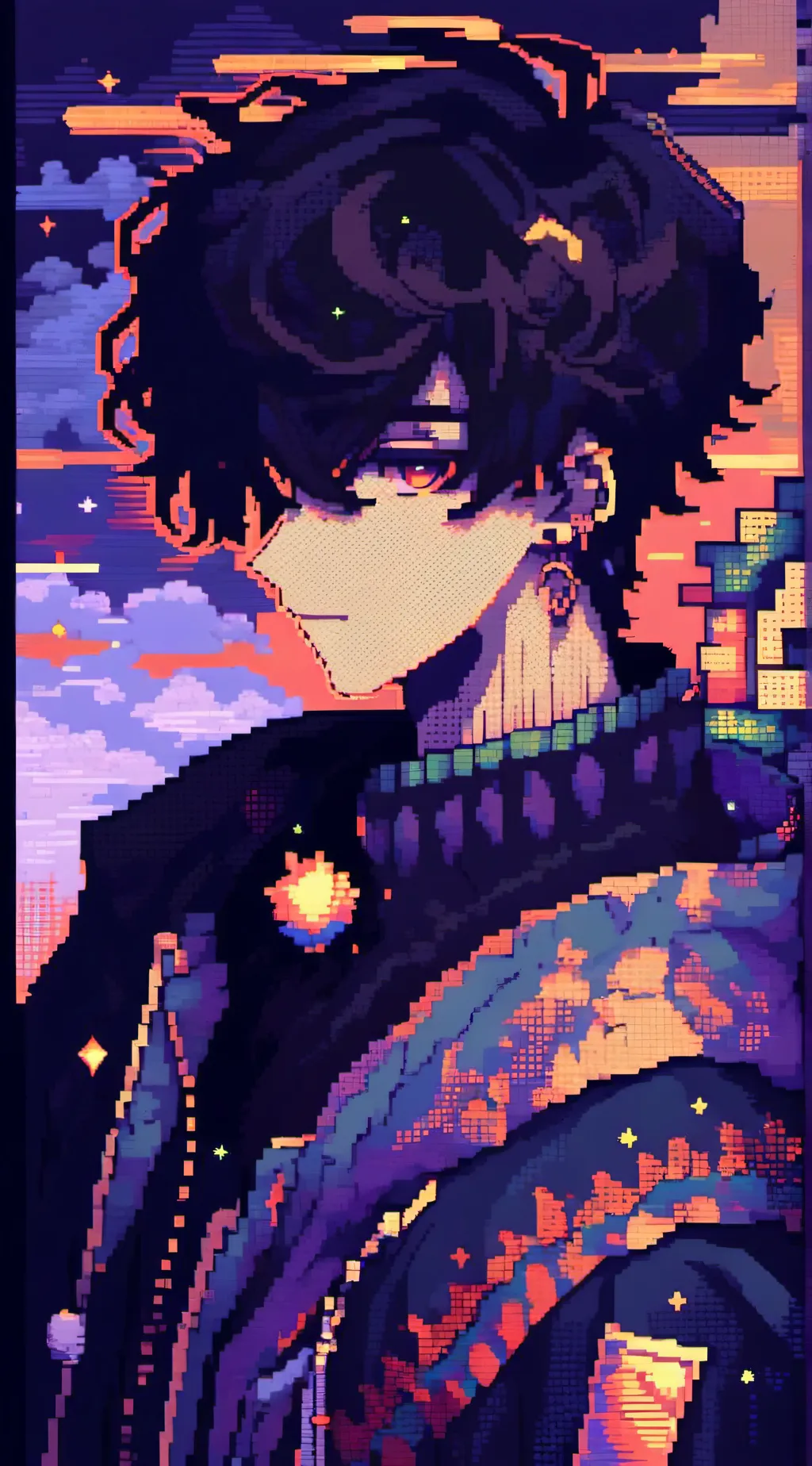 ai character: mha  background