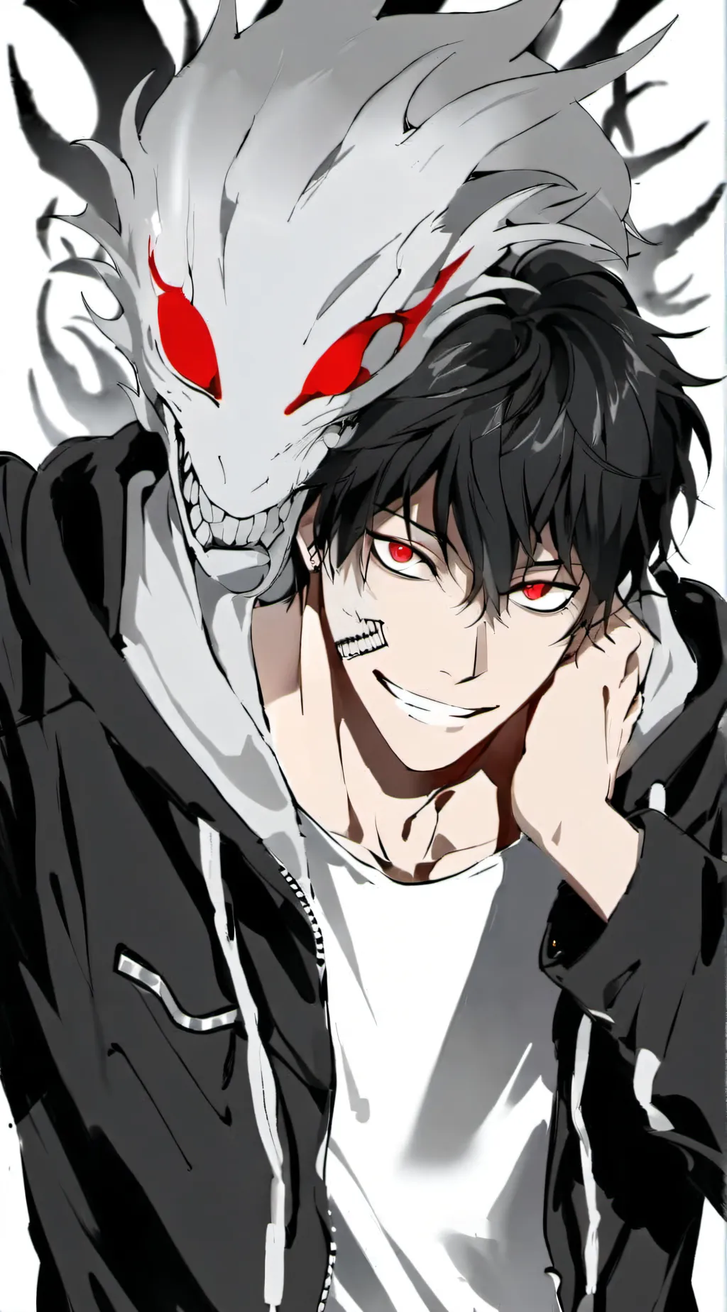 ai character: 😈 background